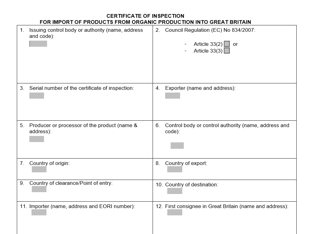 Certificate of Inspection (Great Britain)