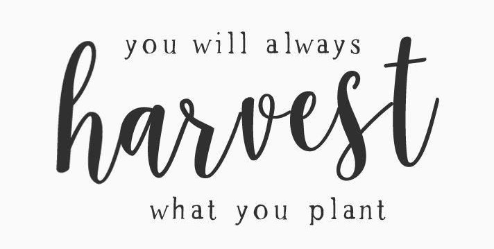 Harvest what you plant, but make sure it's on your certificate first!